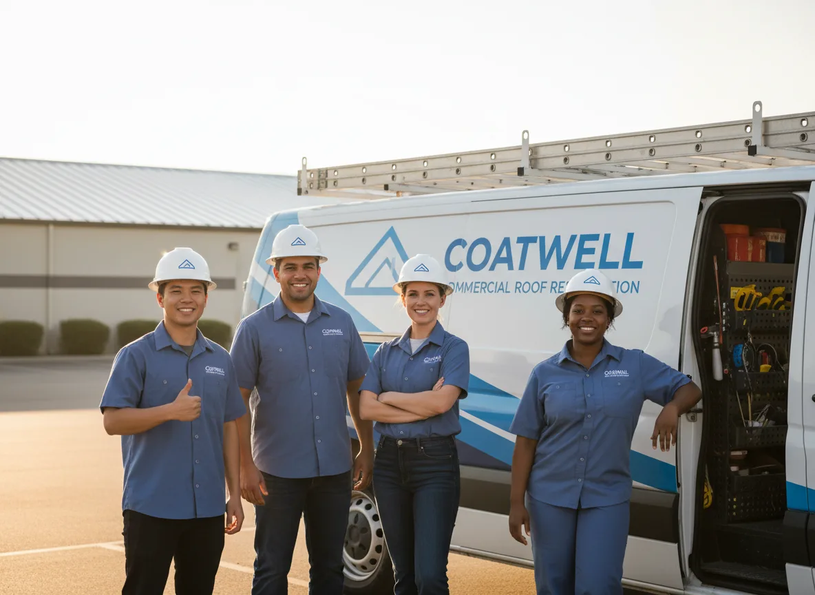 Commercial roof coating company in Dexter, KS
